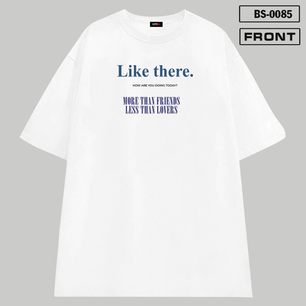 BS-0085 – Áo thun LIKE THERE siêu chất lượng Front