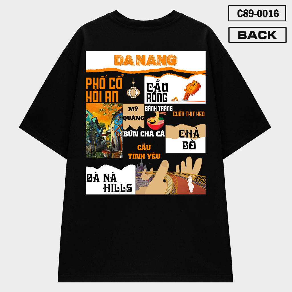 C89-0016 – Chiếc áo thun Đà Nẵng siêu ngầu Back