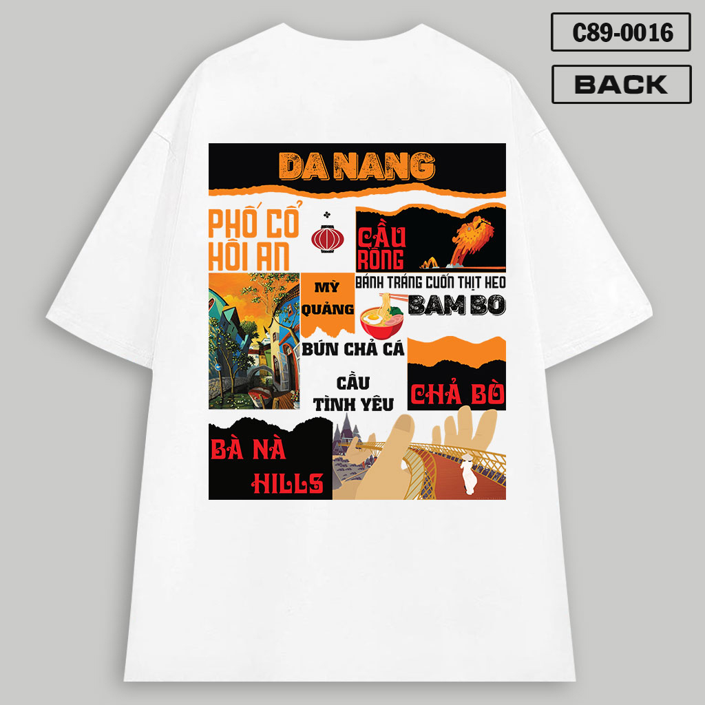 C89-0016 – Chiếc áo thun Đà Nẵng siêu ngầu Front