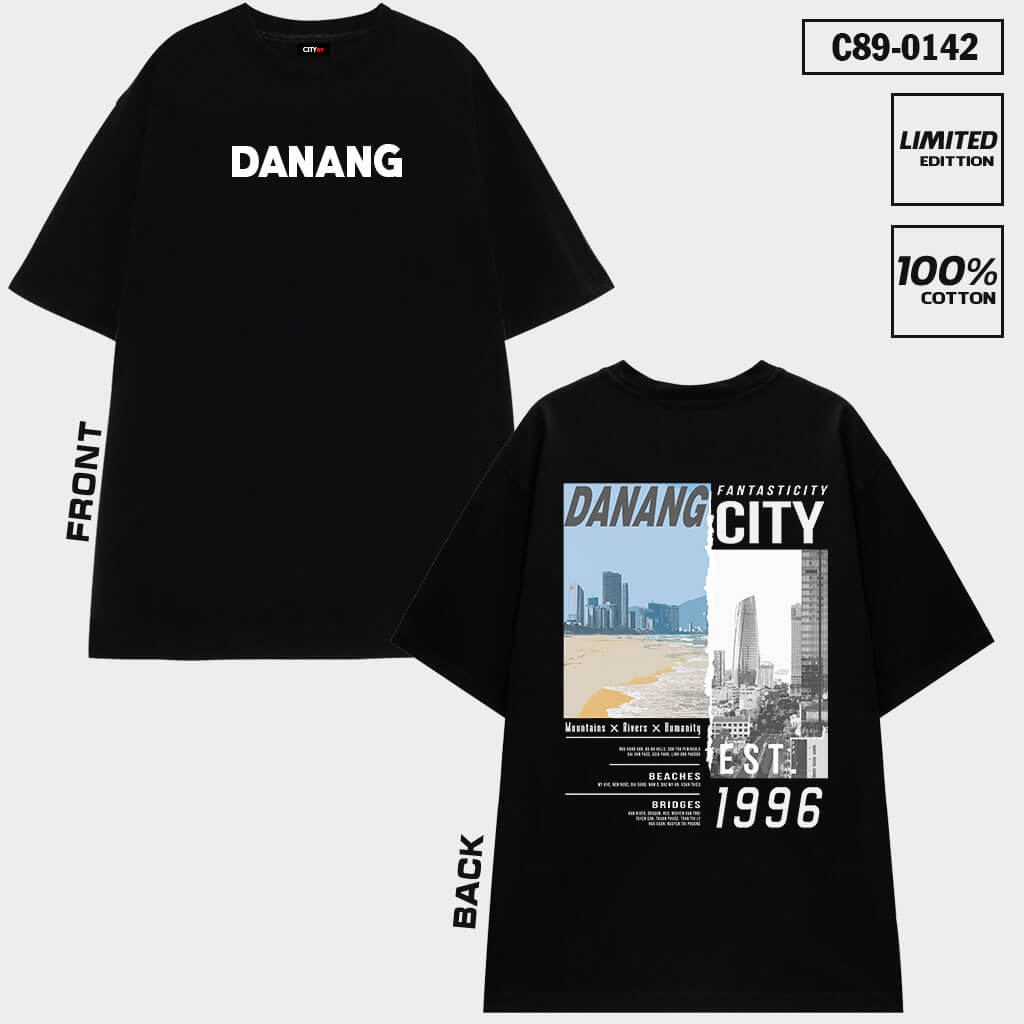 C89-0142 – Áo thun Danang Fantasticity Siêu Chất Back