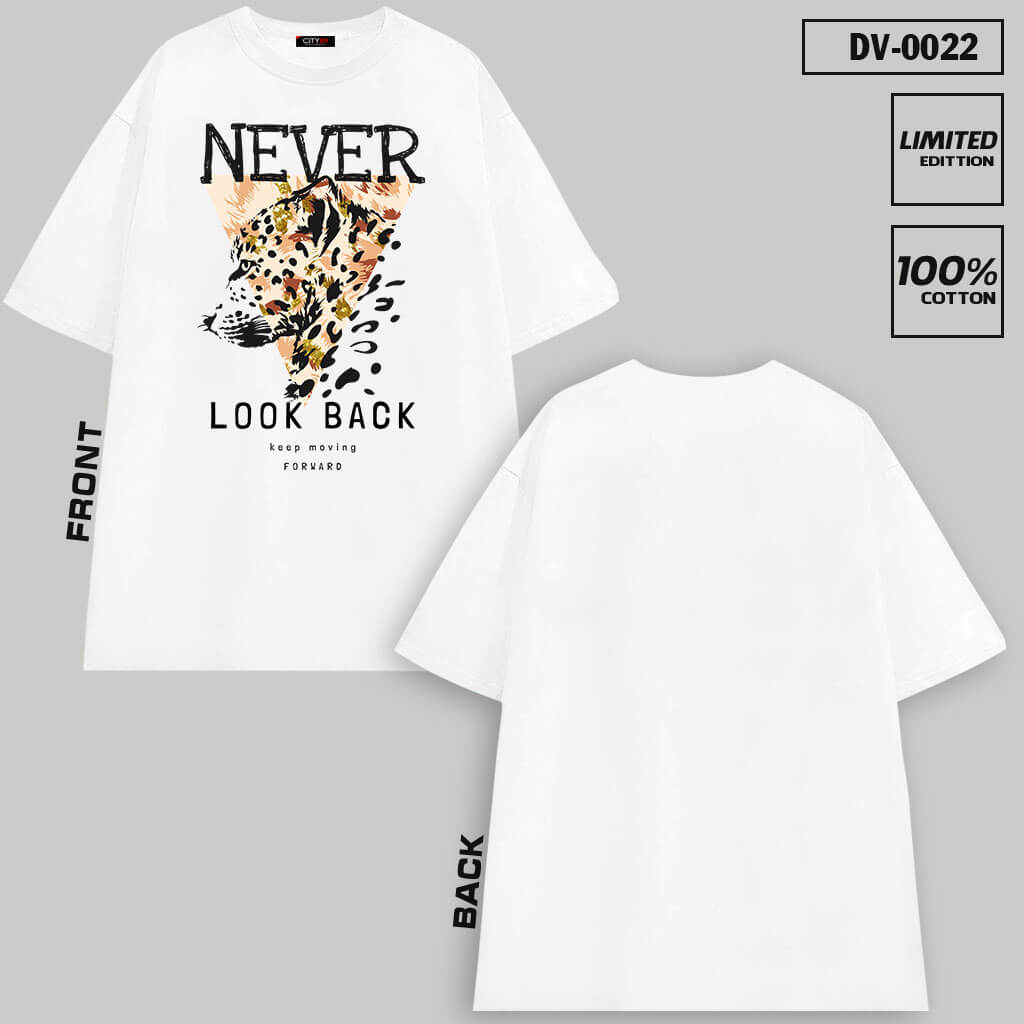 DV-0022 – Áo thun “Never look back” cực đẳng cấp Back