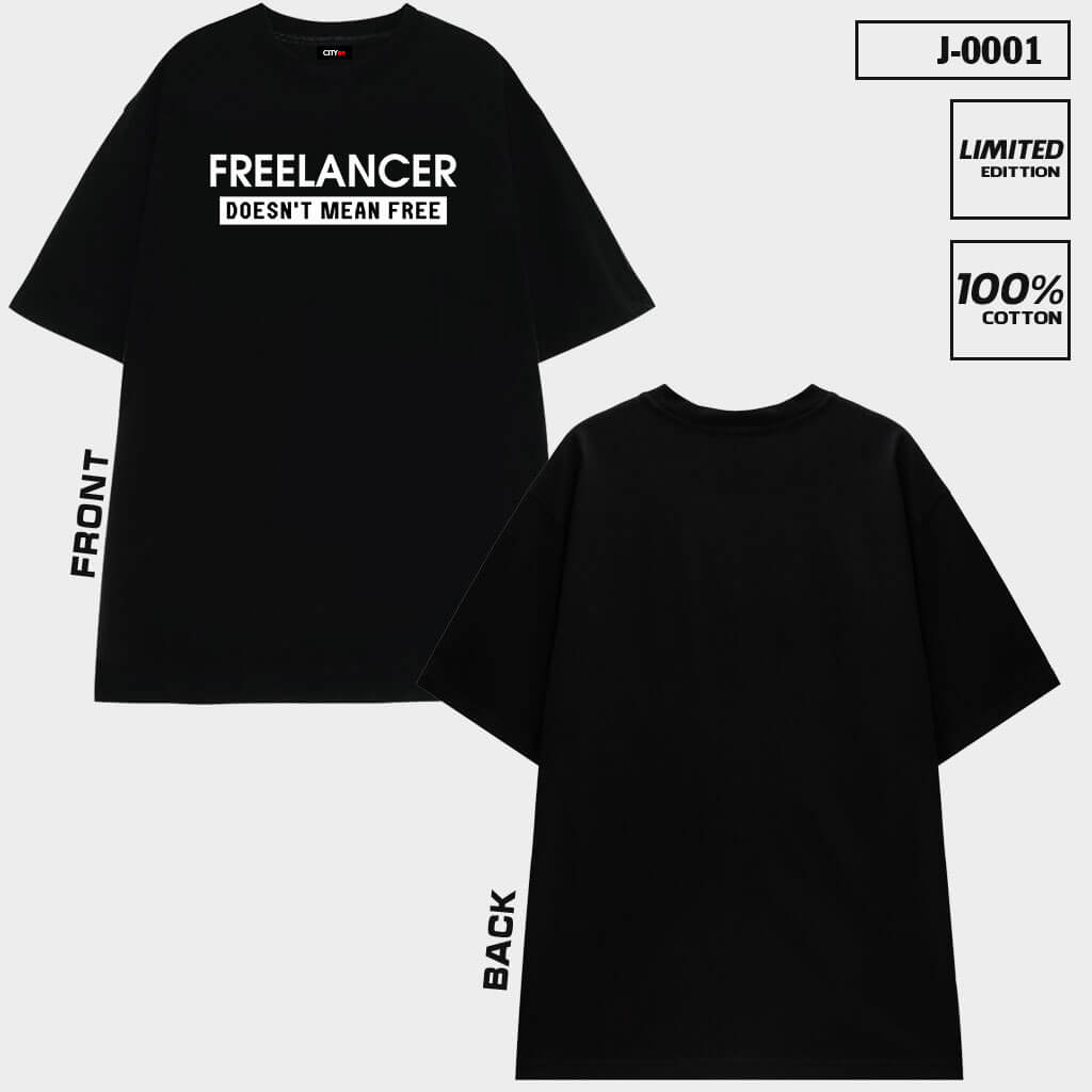 J-0001 – Áo thun Freelancer siêu ấn tượng Back