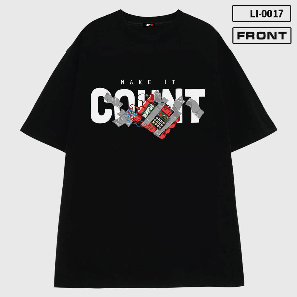 LI-0017 – Áo thun “Count” siêu độc đáo tại PAW CUSTOM Front