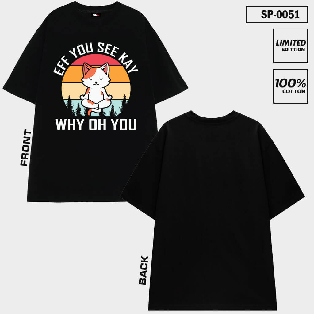 SP-0051 – Áo thun EFF YOU SEE KEY siêu cute Back
